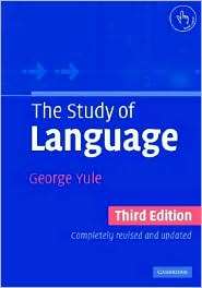   of Language, (0521543207), George Yule, Textbooks   