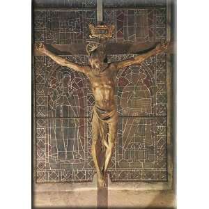    Crucifix 21x30 Streched Canvas Art by Donatello