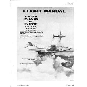  Mc Donnell Douglas F 101 B Aircraft Flight Manual 