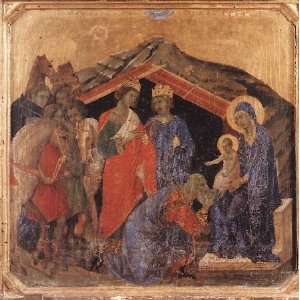    Adoration of the Magi, By Duccio di Buoninsegna 