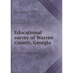  Educational survey of Warren County, Georgia Duggan, Mell 