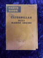 Caterpillar D333 Marine Engine (88B1 Up) Parts Manual  
