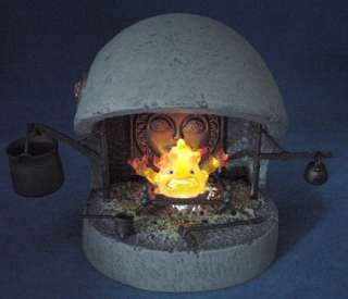 Figura móvil de Calcifer de castillo de aullido de Yamato