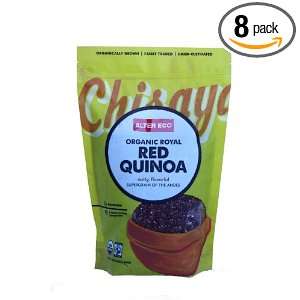 Alter Eco Fair Trade Red Quinoa, 16 Ounce Pouches (Pack of 8)