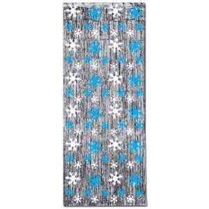  Snowflake Metallic Curtain 