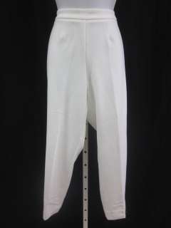 NWT JOAN VOSS White Dress Slacks Pants Sz 1  