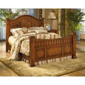  5/0 Queen Poster Bed by Ashley   Traditional mission 