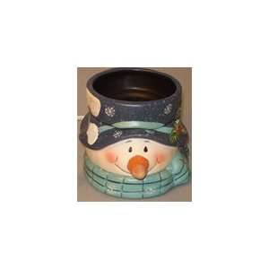  Blue Snowman Candle Warmer 