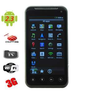 New Android 2.3 GSM WCDMA 3G Dual SIM WIFI AGPS Touch Screen Cell 