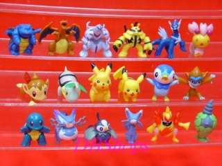 New Diamond Set of 30 Pokemon Figures Cartoon Action Toy Figure  
