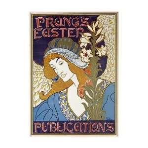 Louis J Rhead   Prangs Easter Publications Giclee 