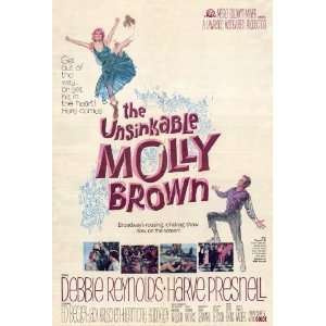  The Unsinkable Molly Brown (1964) 27 x 40 Movie Poster 