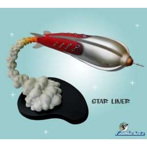  CoolRockets StarLiner Tin Rocket Sculpture   Fleet Edition 