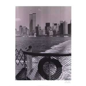  World Trade Center From Staten Island Ferry   Poster by 