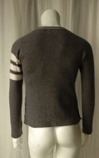 THOM BROWNE*CASHMERE*Zip Cardigan Sweater Jacket S NEW  