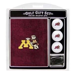  Minnesota Golden Gophers Embroidered Towel w/ 3 Golf Balls 
