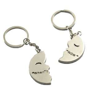  Amatory Lovers Gift Alloy Key Chain Accessory Office 