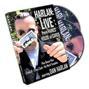  Magic DVD Harlan Live by Dan Harlan Toys & Games