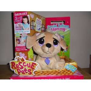    Rescue Pets Special Delivery Mommy   Yellow Lab Toys & Games