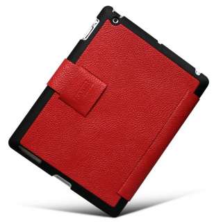 Ipad 2 ICARER Genuine leather smart slim case cover  
