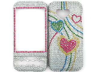   CRYSTAL FACEPLATE HARD SKIN CASE COVER HTC ANDROID GOOGLE 1 G1  