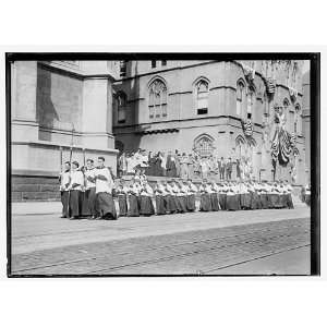  Religious marchers in parade,New York