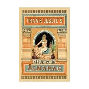   Illustrated Almanac Egypt 1880 12x18 Giclee on canvas
