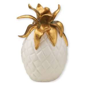  Studio B by Magenta Gilded Pineapple, White/Gold