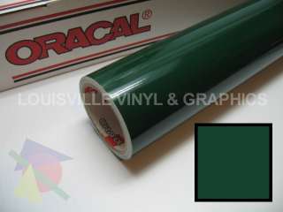 Roll 24 X 10 Dark Green Oracal 651 Sign Cutting Vinyl  