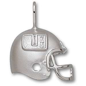    Utah State U State Helmet Pendant (Silver)