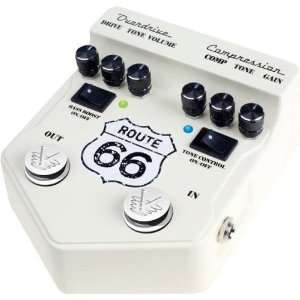  Visual Sound Route 66 American Overdrive Pedal Musical 