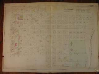 Hopkins Map 35 Washington DC 1887 Lincoln Park &SE  