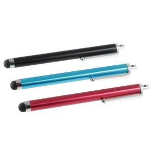 Inc Stylus 3 Pack, Midnight Black, Ocean Blue and Lovely Red Universal 