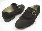 CHANEL CLASSIC BROWN SUEDE LOAFERS SHOES SZ 35  