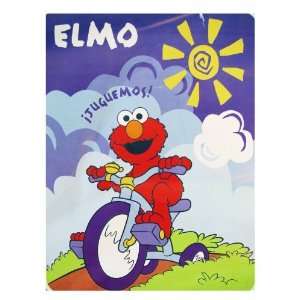  Elmo Spanish Wording Blanket   Sesame Street Elmo Blanket 