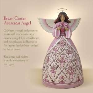   , HOPE MAKES ANYTHING POSSIBLE   Breast Cancer Awareness Angel Figure