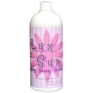 Lux Sun   Premium Spray Tan Solution designed for HVLP guns   comes 