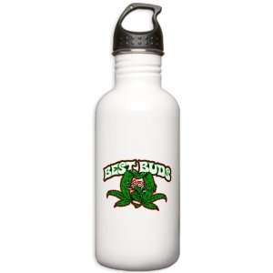  Stainless Water Bottle 1.0L Marijuana Best Buds 