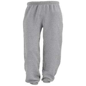 Plain Sport Gray Grey Sweats Warm ups Sweatpants  