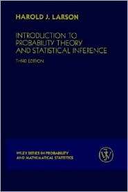   Inference, (0471059099), Harold J. Larson, Textbooks   