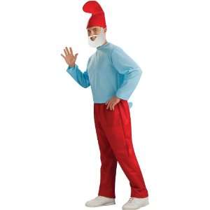 Lets Party By Rubies Costumes The Smurfs   Papa Smurf Adult Costume 