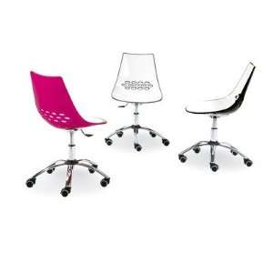 Jam Task Chair Color White/Transparent Orange Office 