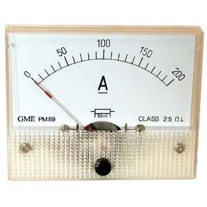  200 Amp DC PanEL Meter 