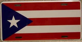 Table Lamp National Flag of Puerto Rico NEW with shade  