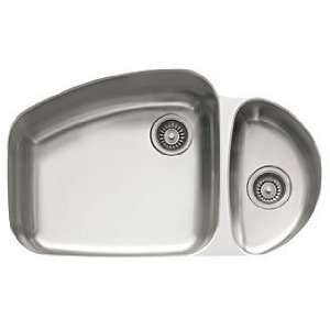   Kitchen Sink Double Basin Stainless Steel VNX 160 RH