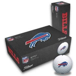  Titleist Buffalo Bills Half Dozen Set of Golf Balls 