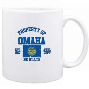   Property Of Omaha / Athl Dept  Nebraska Mug Usa City