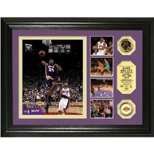  Kobe Bryant 2008 NBA MVP 24KT Gold Coin Highlight 