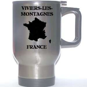 France   VIVIERS LES MONTAGNES Stainless Steel Mug