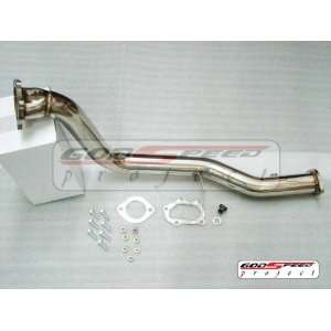   03 04 05 06 Wrx Sti 3 Stainless Bellmouth Turbo Downpipe Automotive
